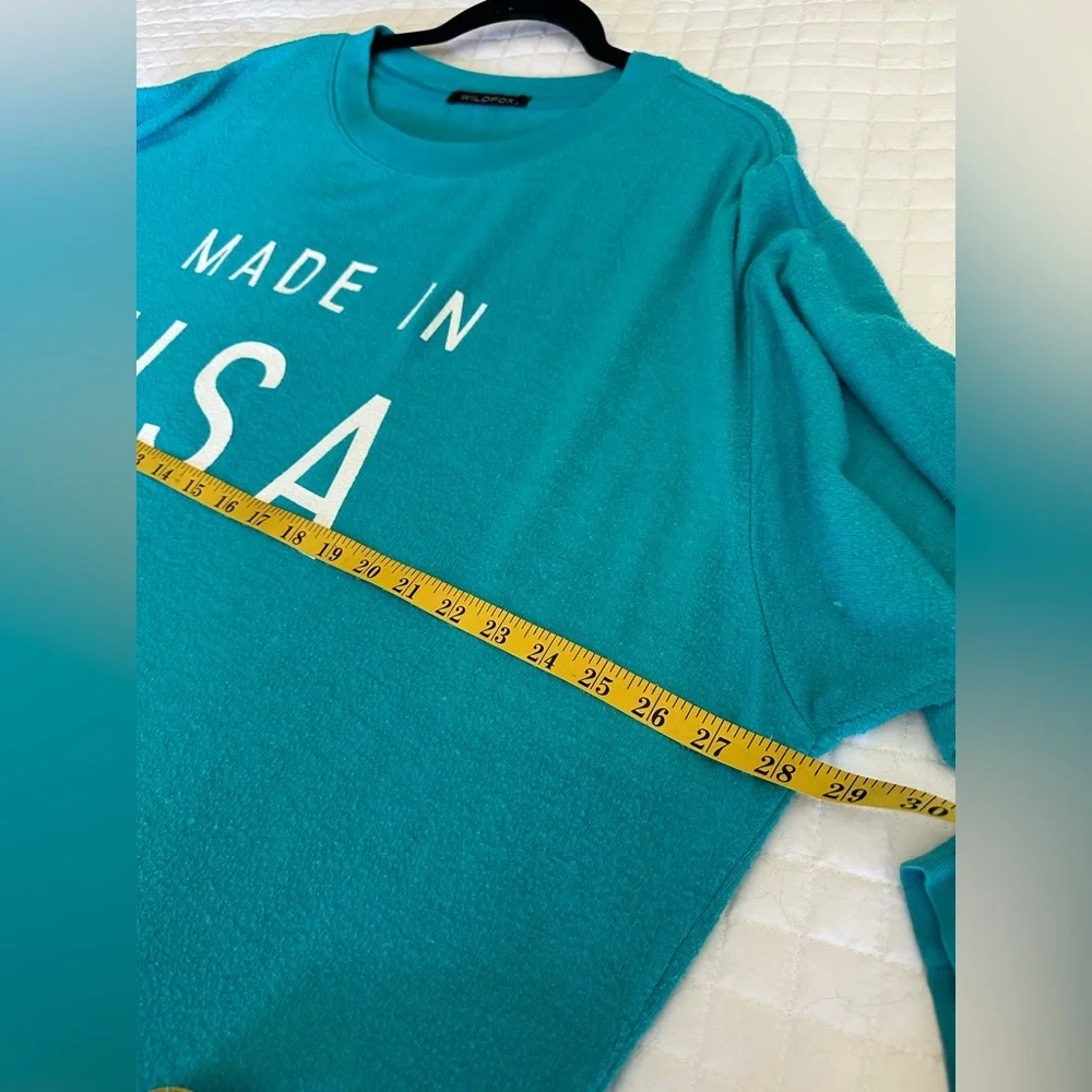 Wildfox 'Made in USA' sweatshirt, size large - Picture 6 of 10